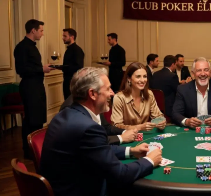 Animation d'un événement poker social organisé par OPO-NET