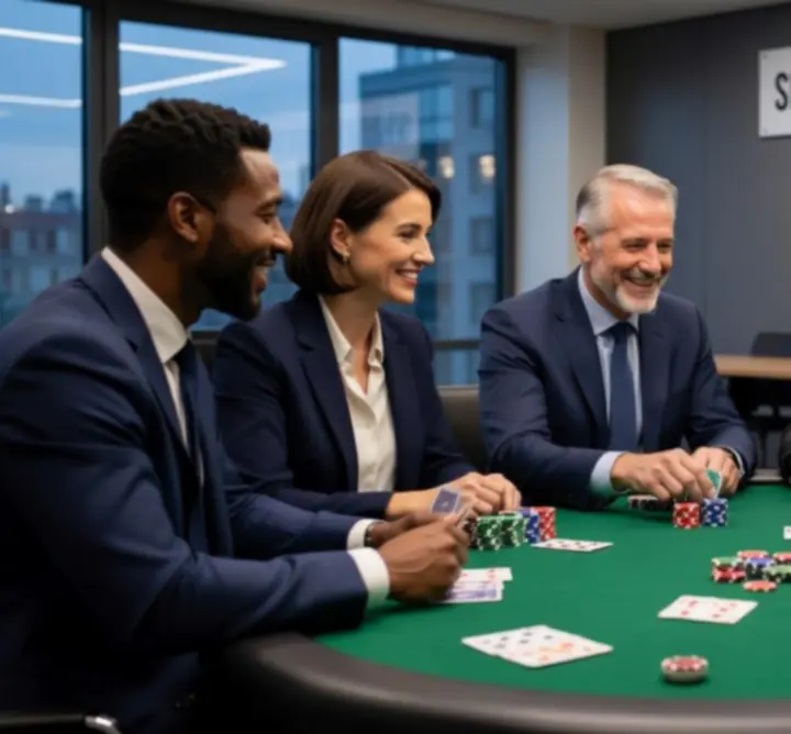 Animation poker lors d'un &eacute;v&eacute;nement d'entreprise en France